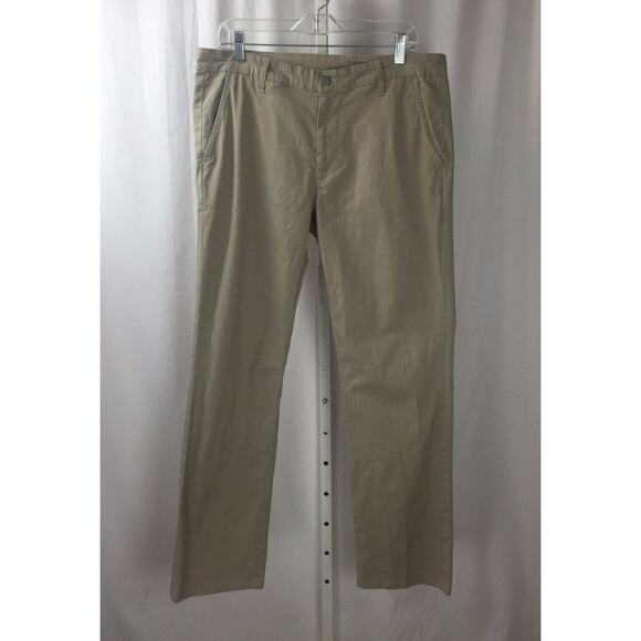 ADRIANO GOLDSCHMIED Straight Leg Standard Issue Khaki Pants Mens 34 x 32